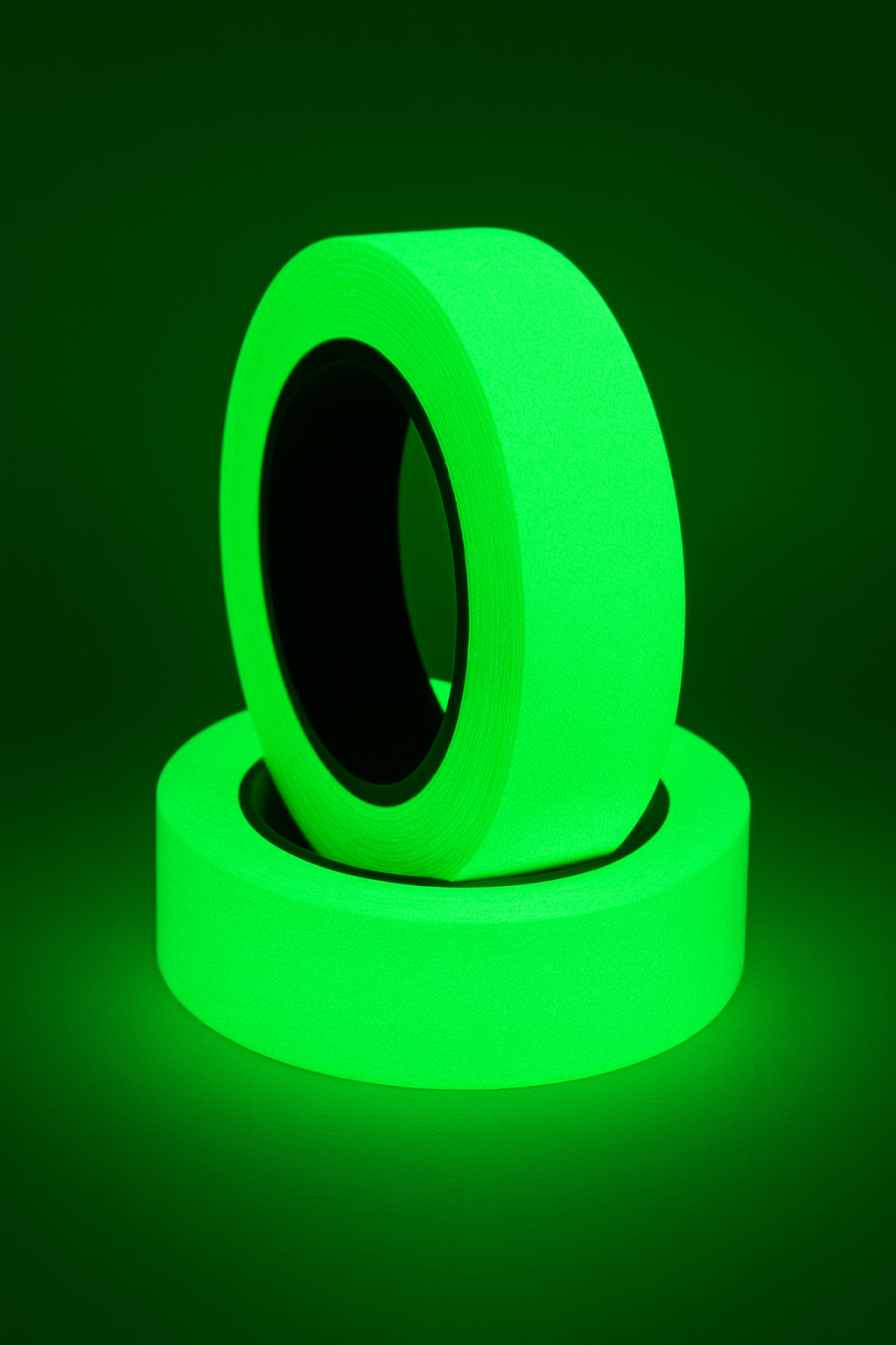 Dark Green Glow Safety Tape