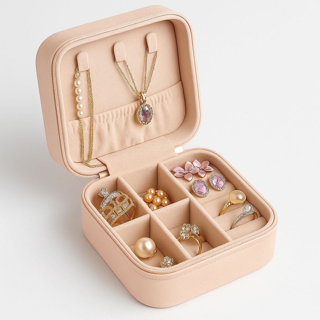 Mini-Jewelry Travel Box